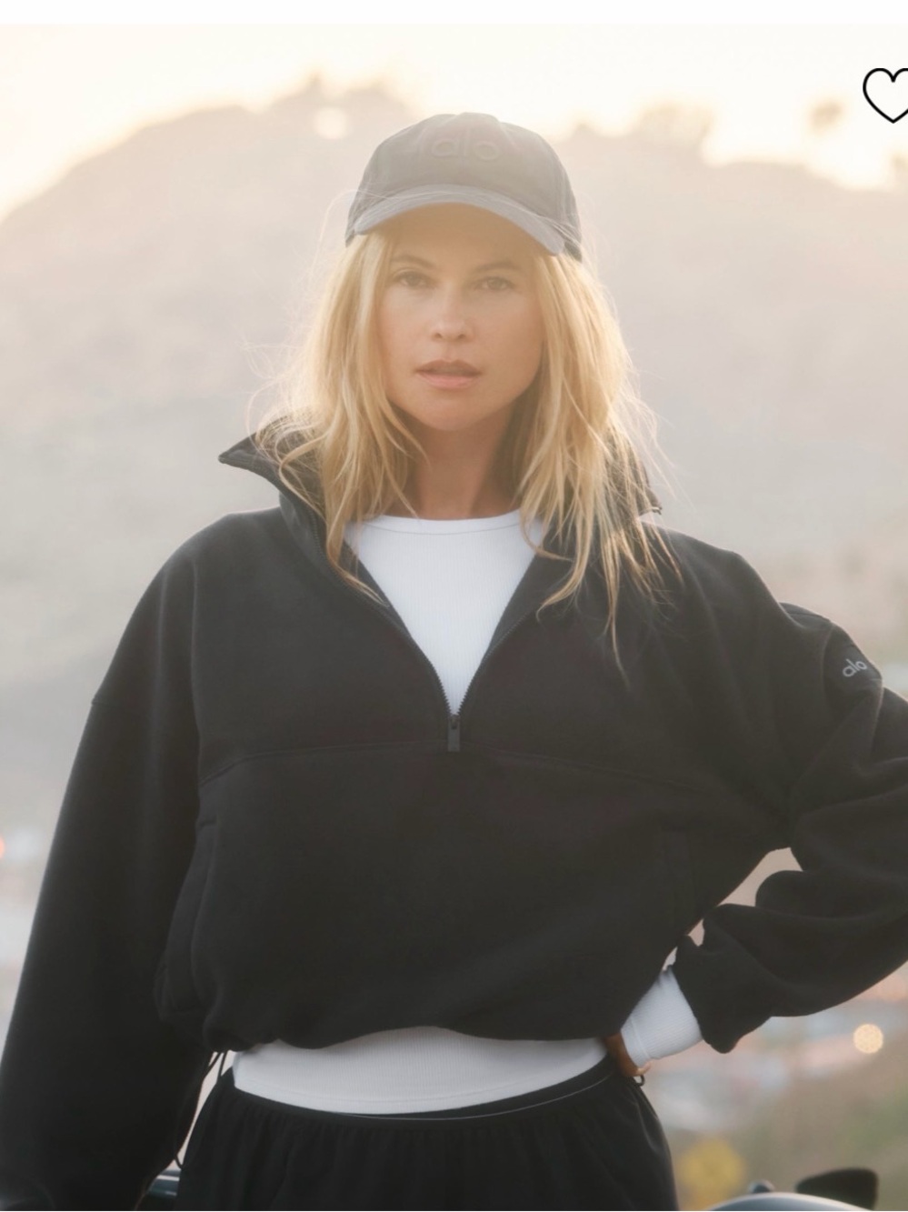 Alo Polar Fleece Retreat Quarterzip - Picture 4 of 5